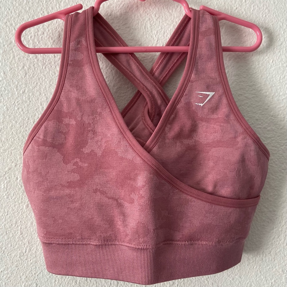 Gymshark Adapt Camo Seamless Sports Bra